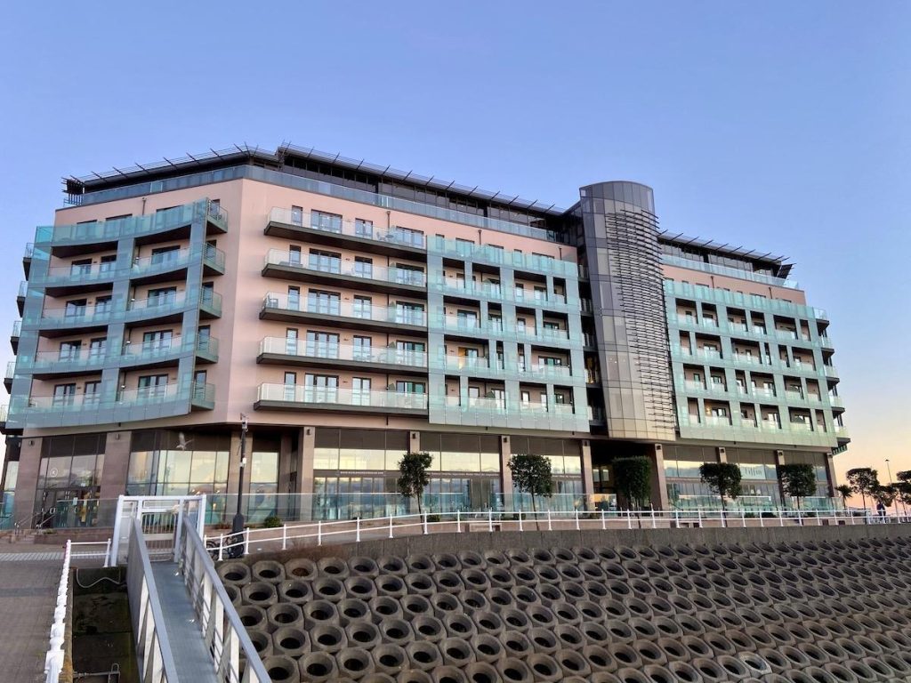 Exterior of Castle Quay, St Helier
